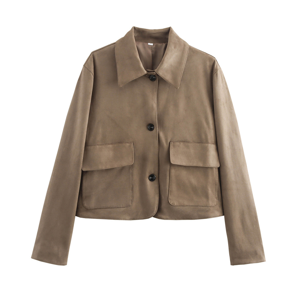 Women's Fashion Casual Suede Jacket