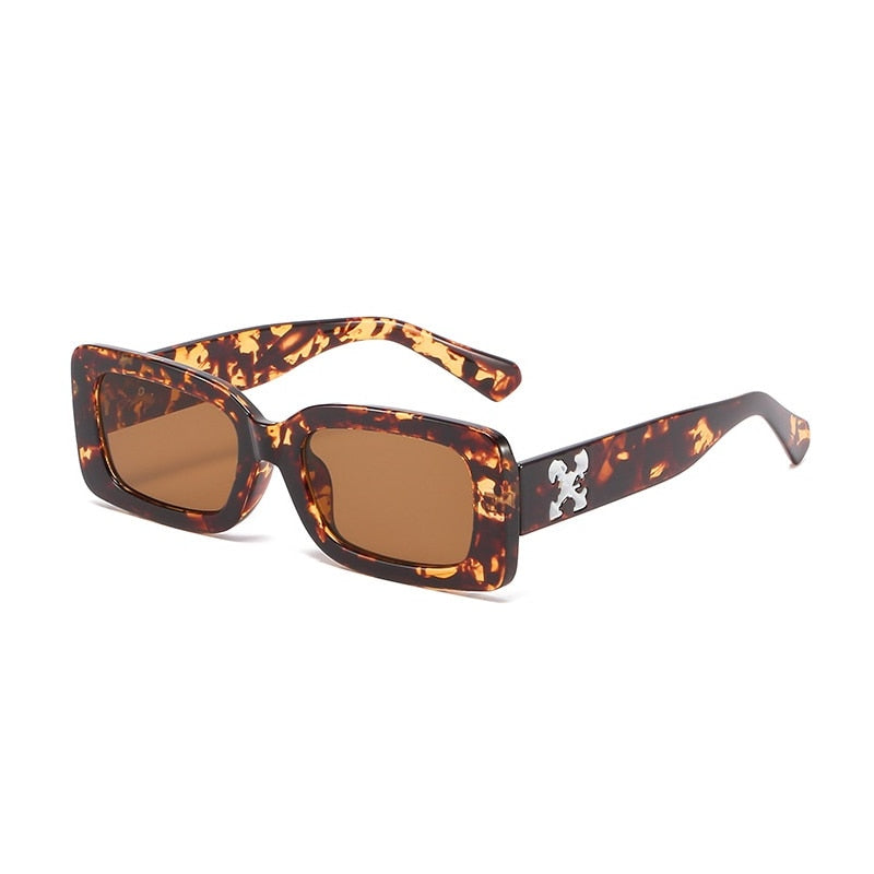 Designer Square Sunglasses Women Luxury UV400